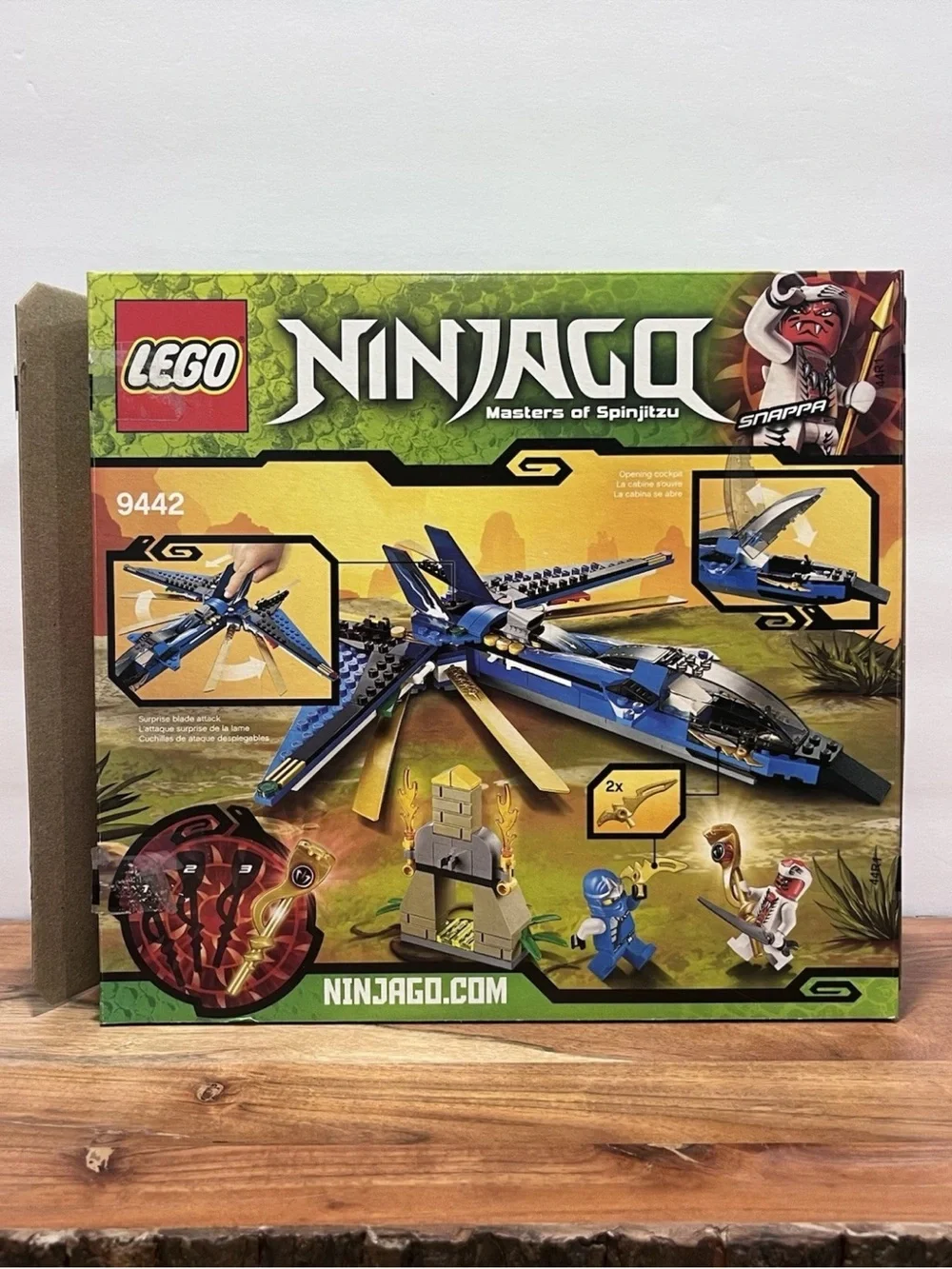 LEGO Ninjago Jay's Storm Fighter #9442 with Box Instruction Legos and Figurines